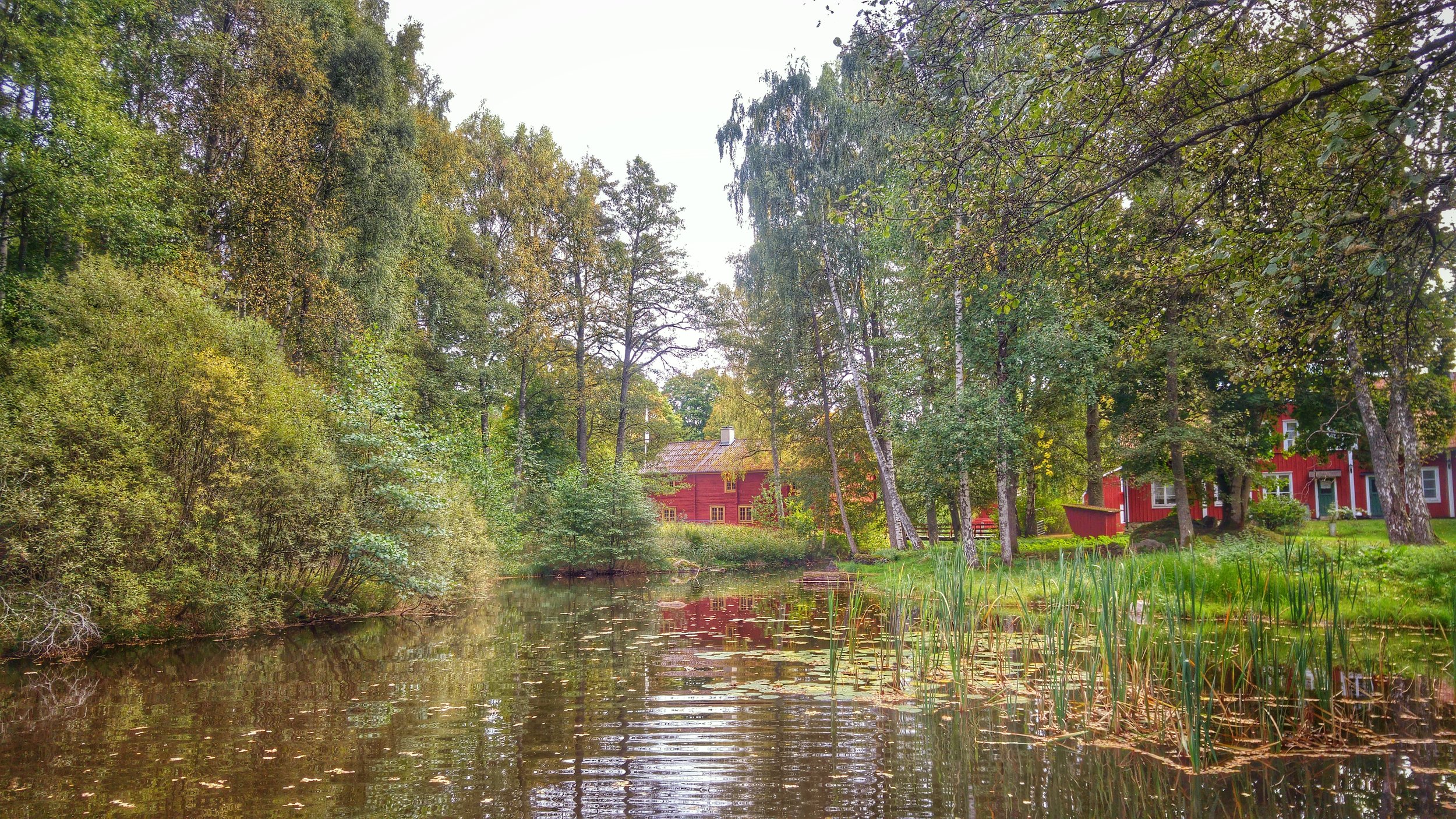 Old buildings at Korrö in Småland, Sweden, a place I enjoyed spending a weekend at.