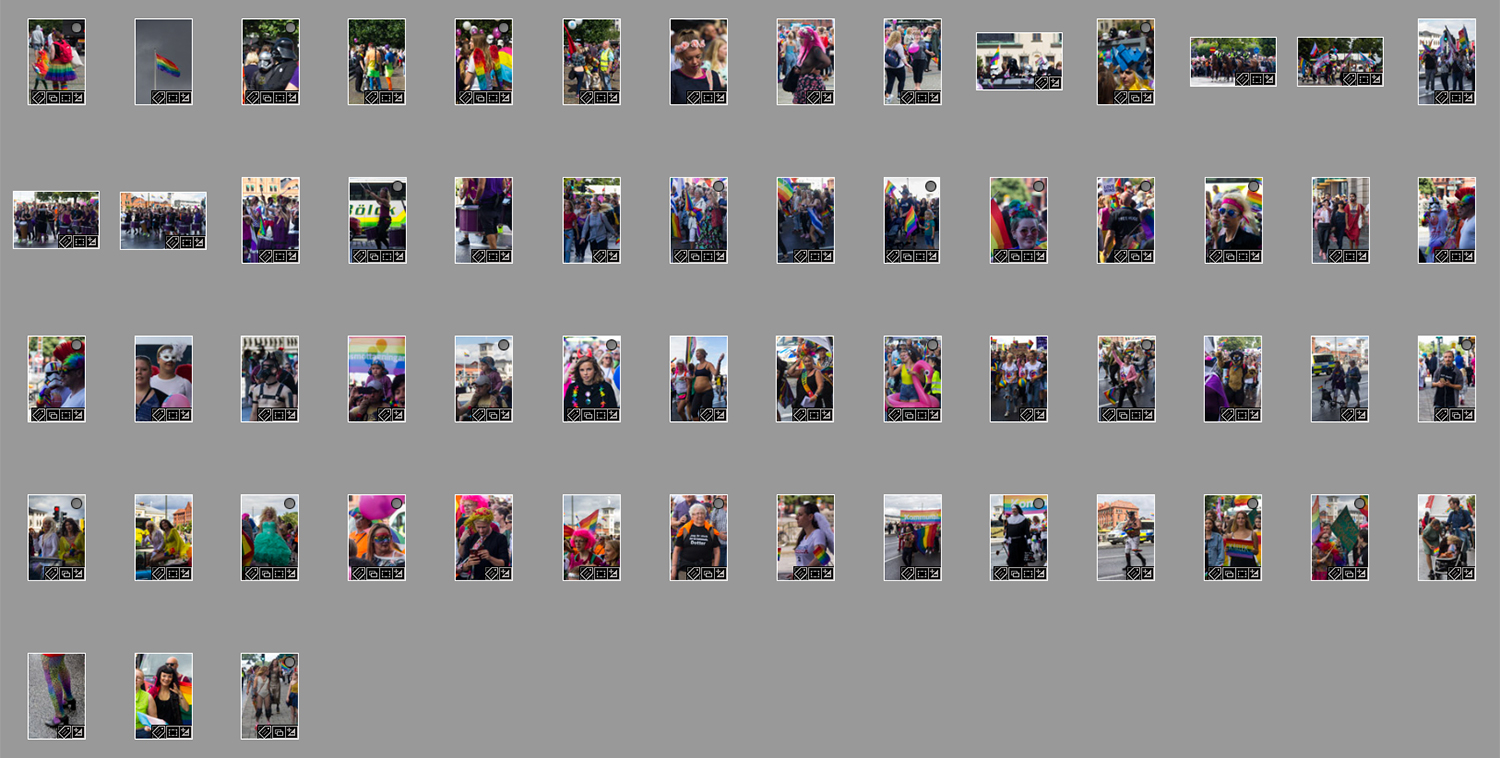My collection of images that I was okay with from the Pride Parade. They're also in the gallery here on the site for you to look at.