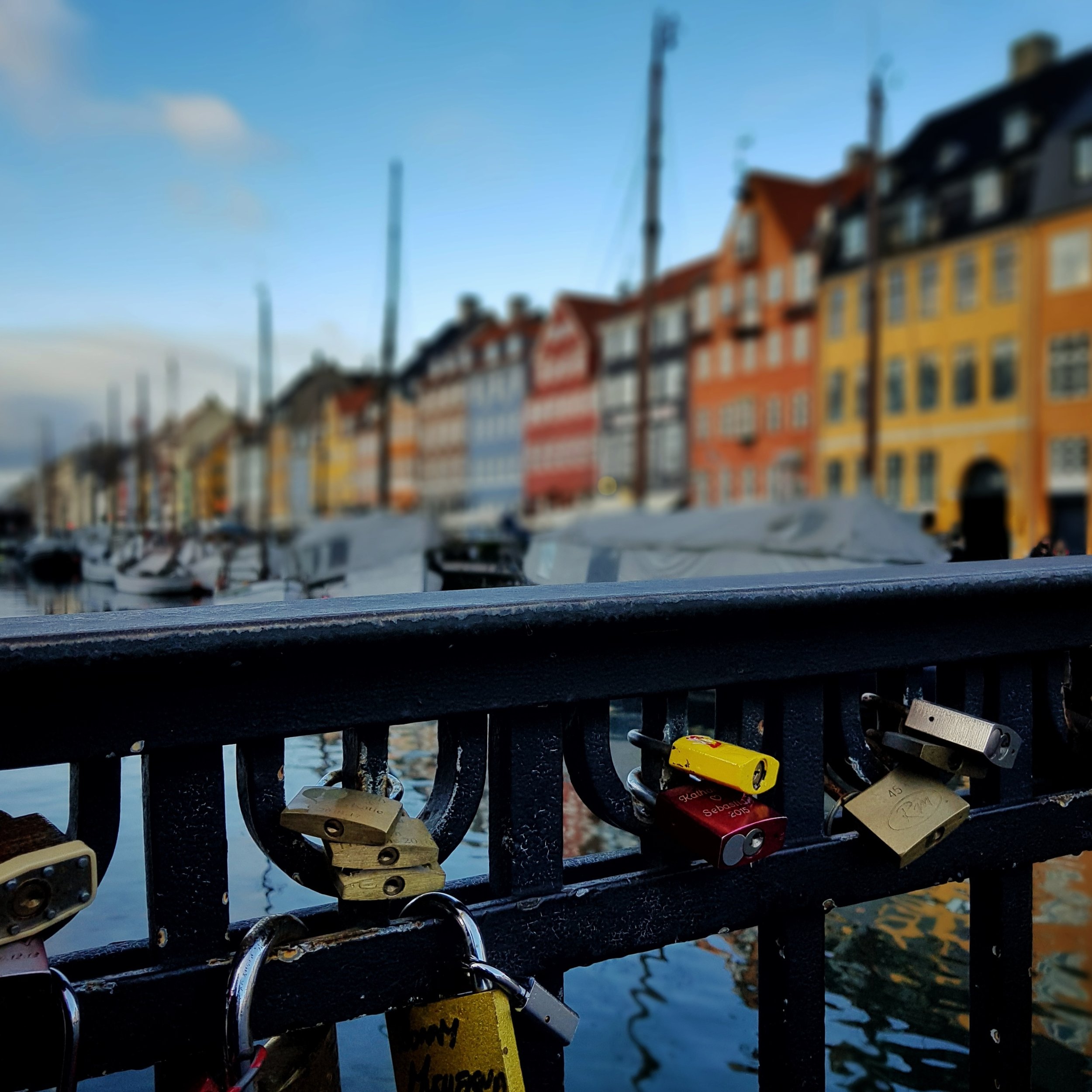 Day 5: January - Love locks in Copenhagen