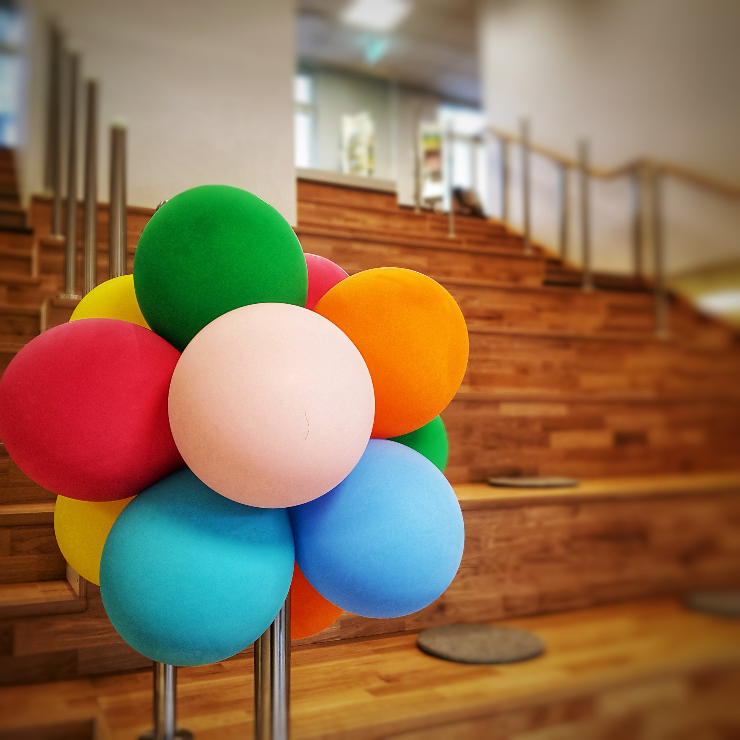 Day 53 - February 22: Balloons at the Library