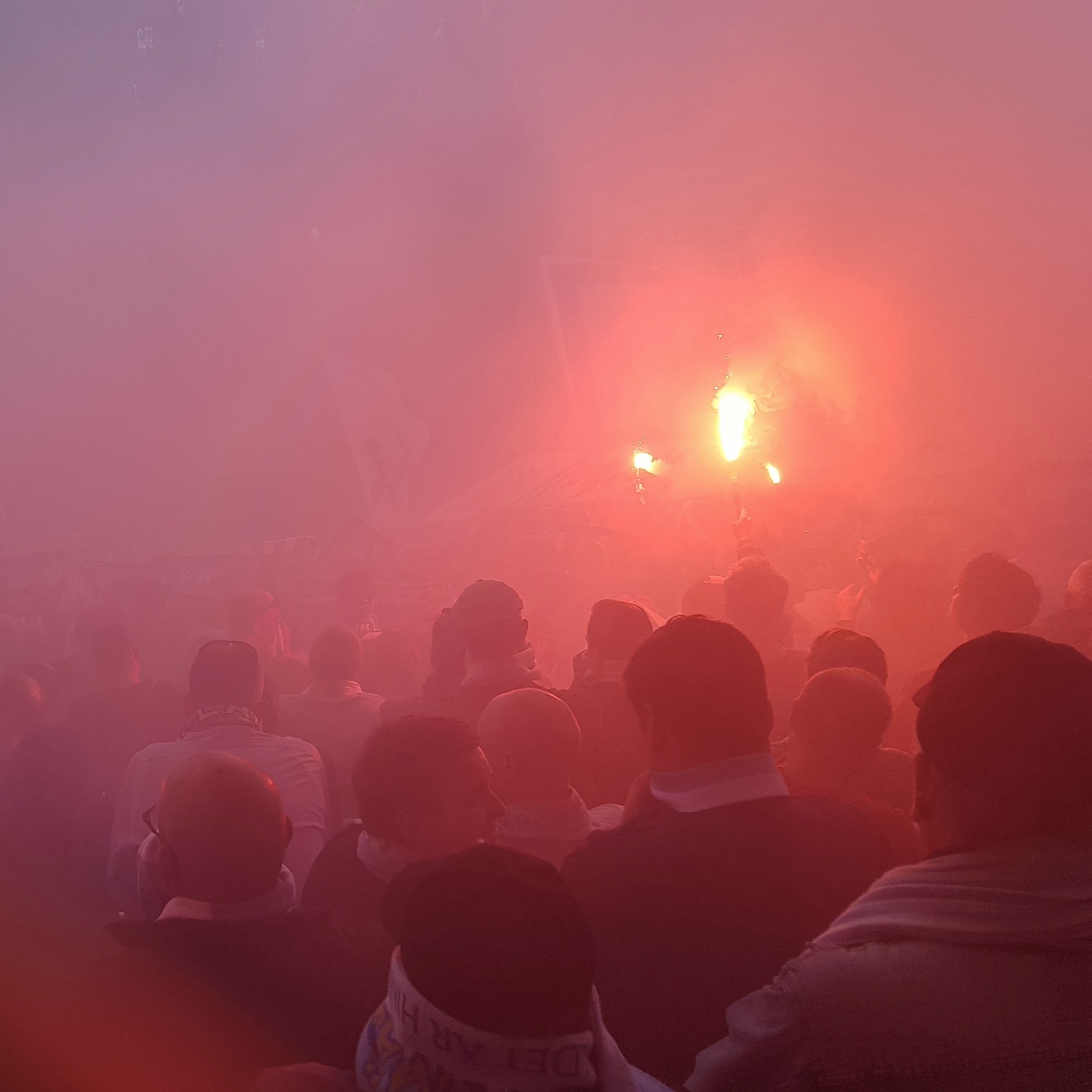 Day 137 - May 17: Flares, Smoke and Idiots (and Soccer)