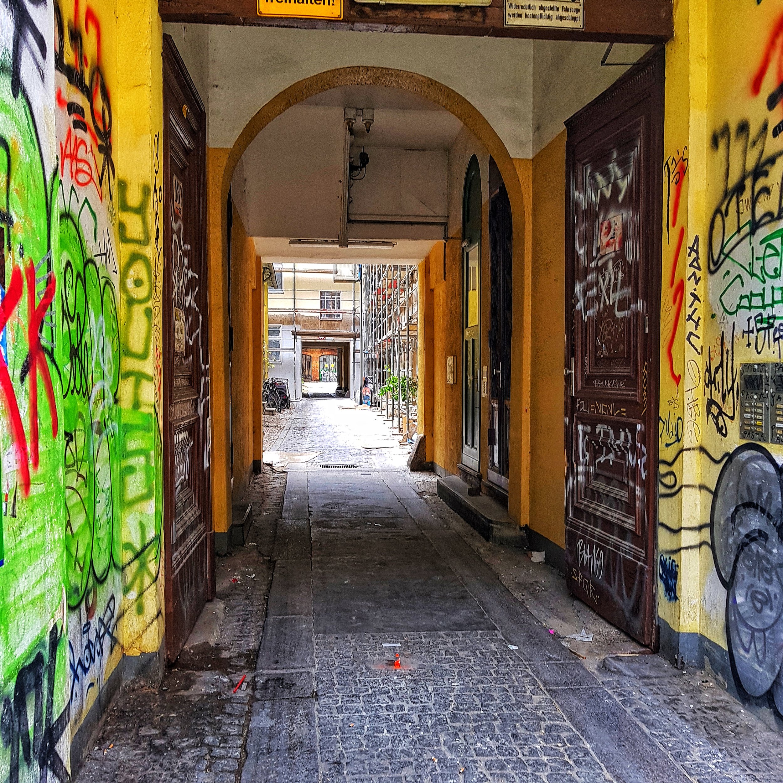 Day 198 - July 17: Kreuzberg Back Alley