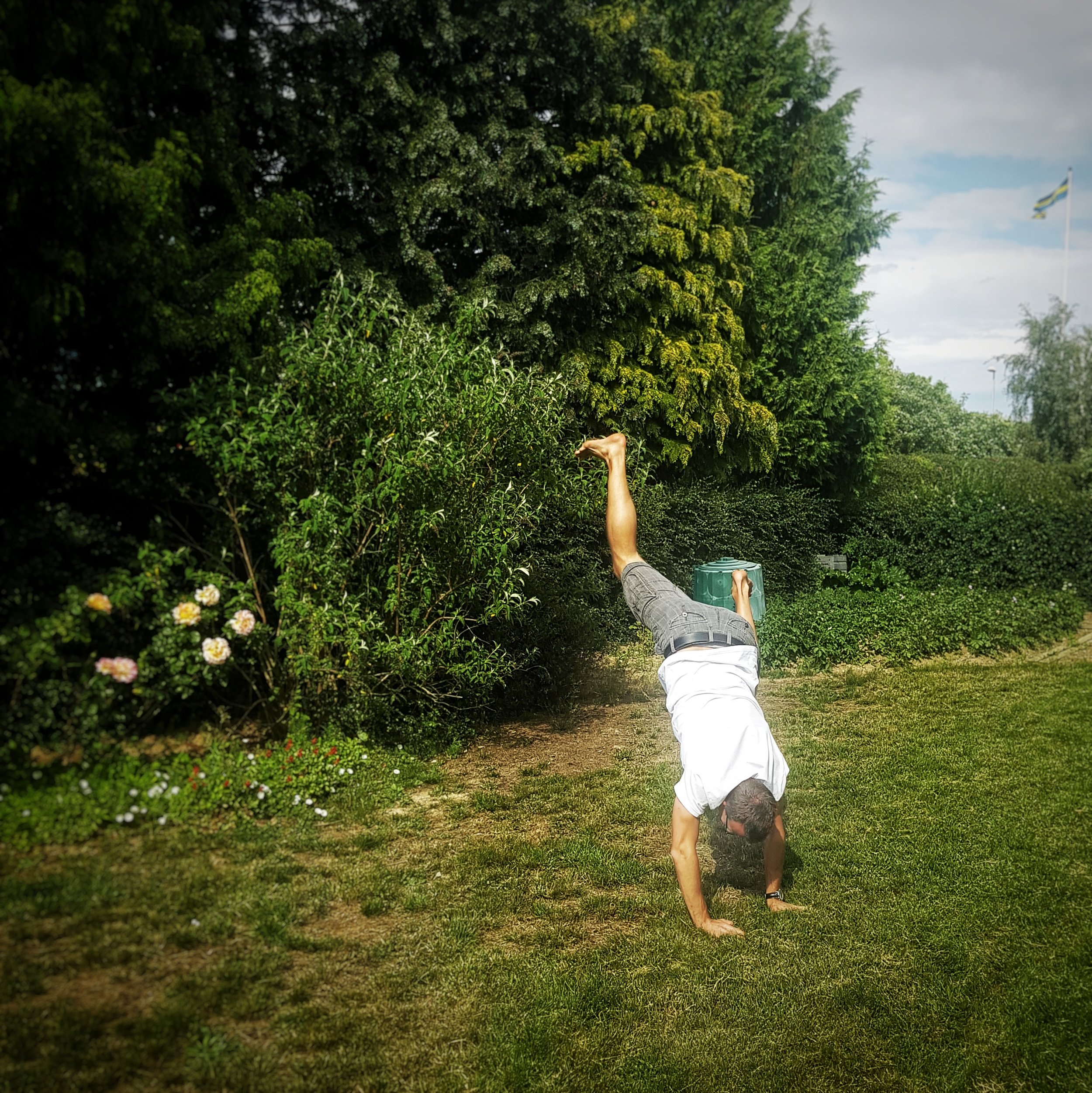 Day 176 - June 25: Middleaged Acrobatics