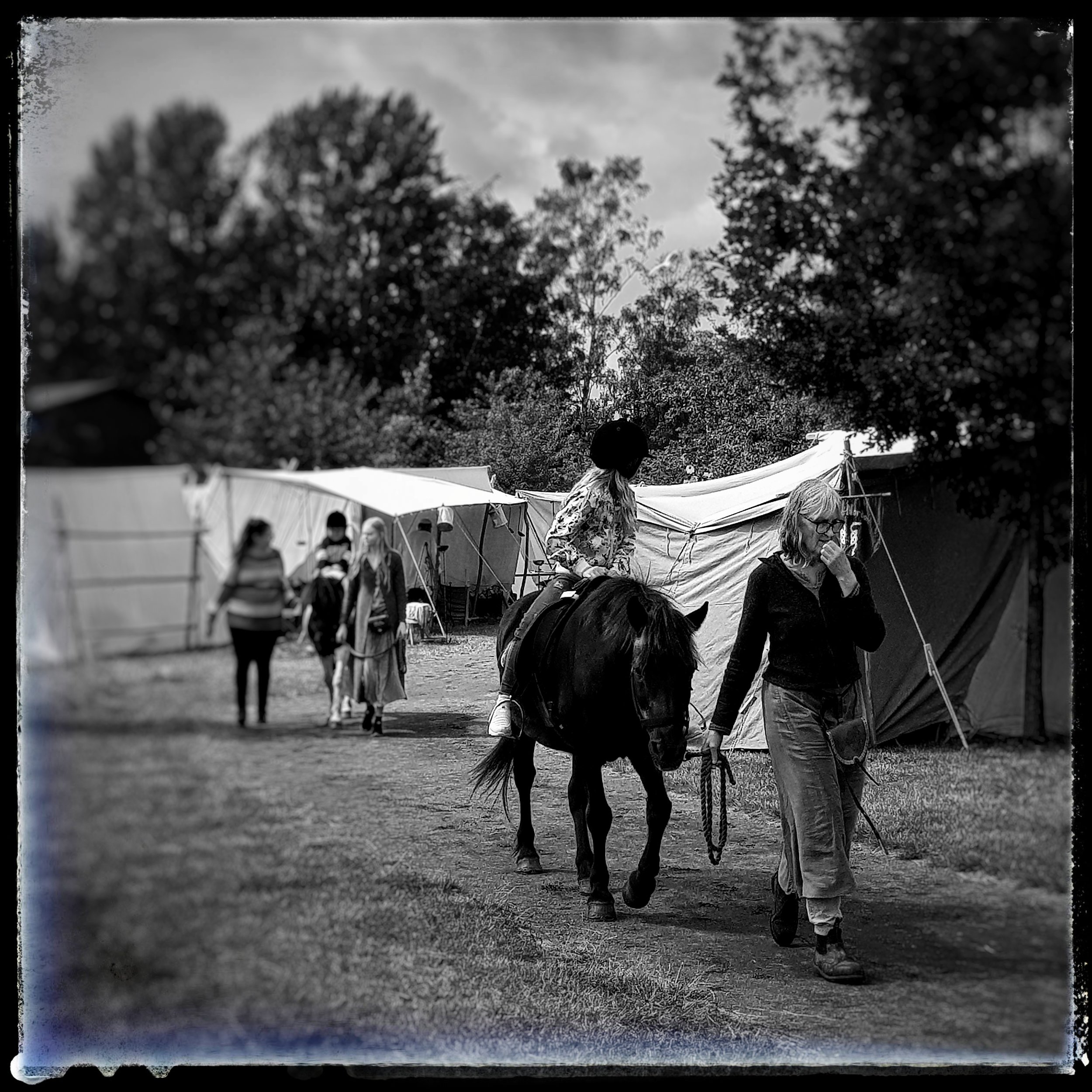 Day 188 - July 7: Horse ride at the Viking market