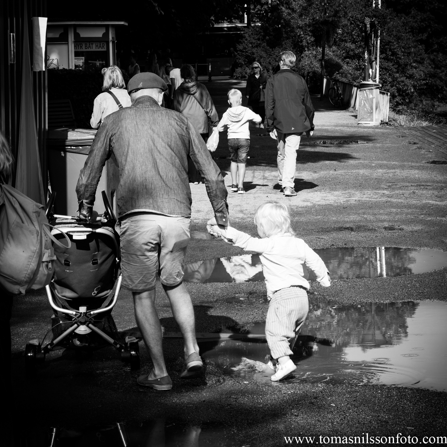 Day 232 - August 20: See puddle, must splash!