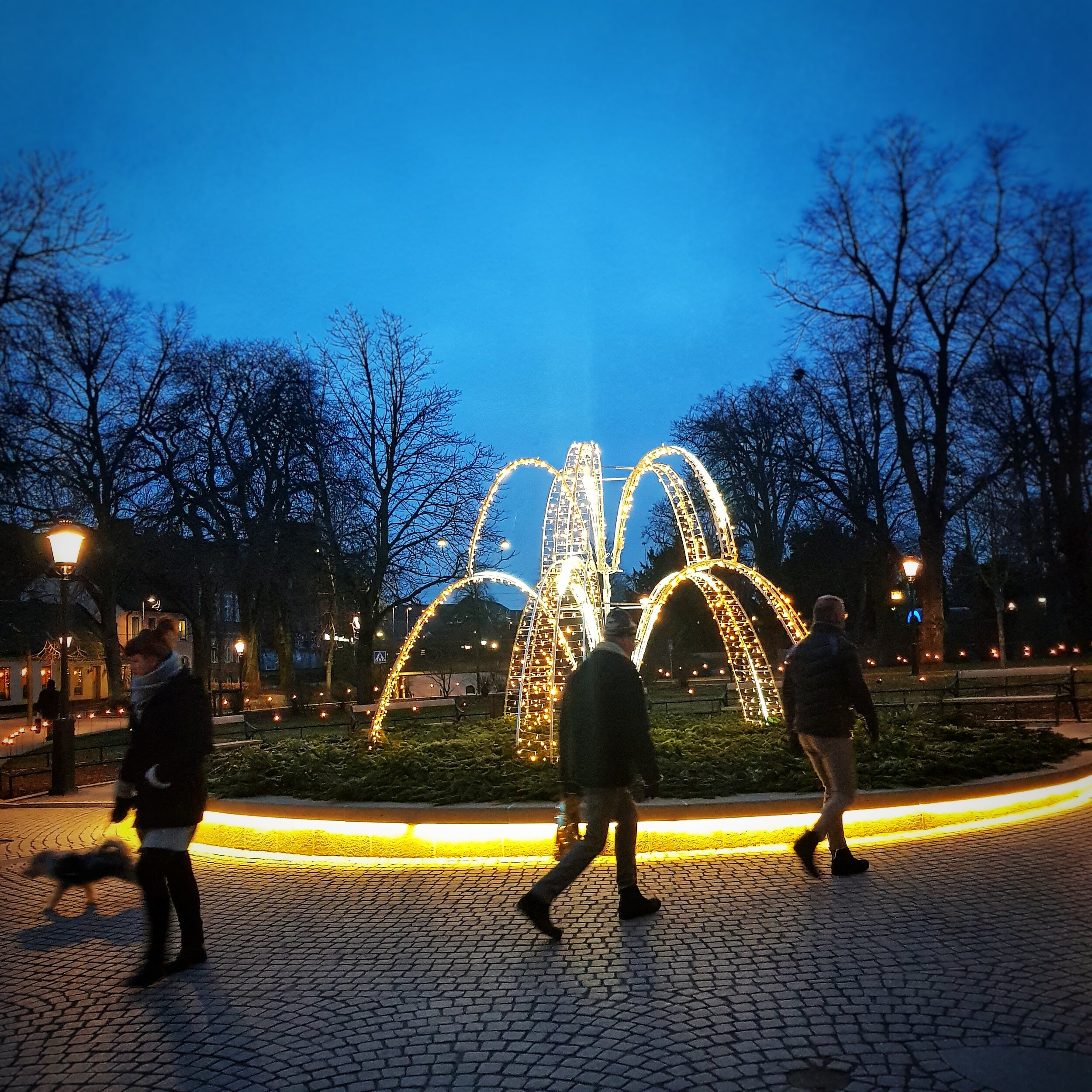 Day 362 - December 28: At the light fountain