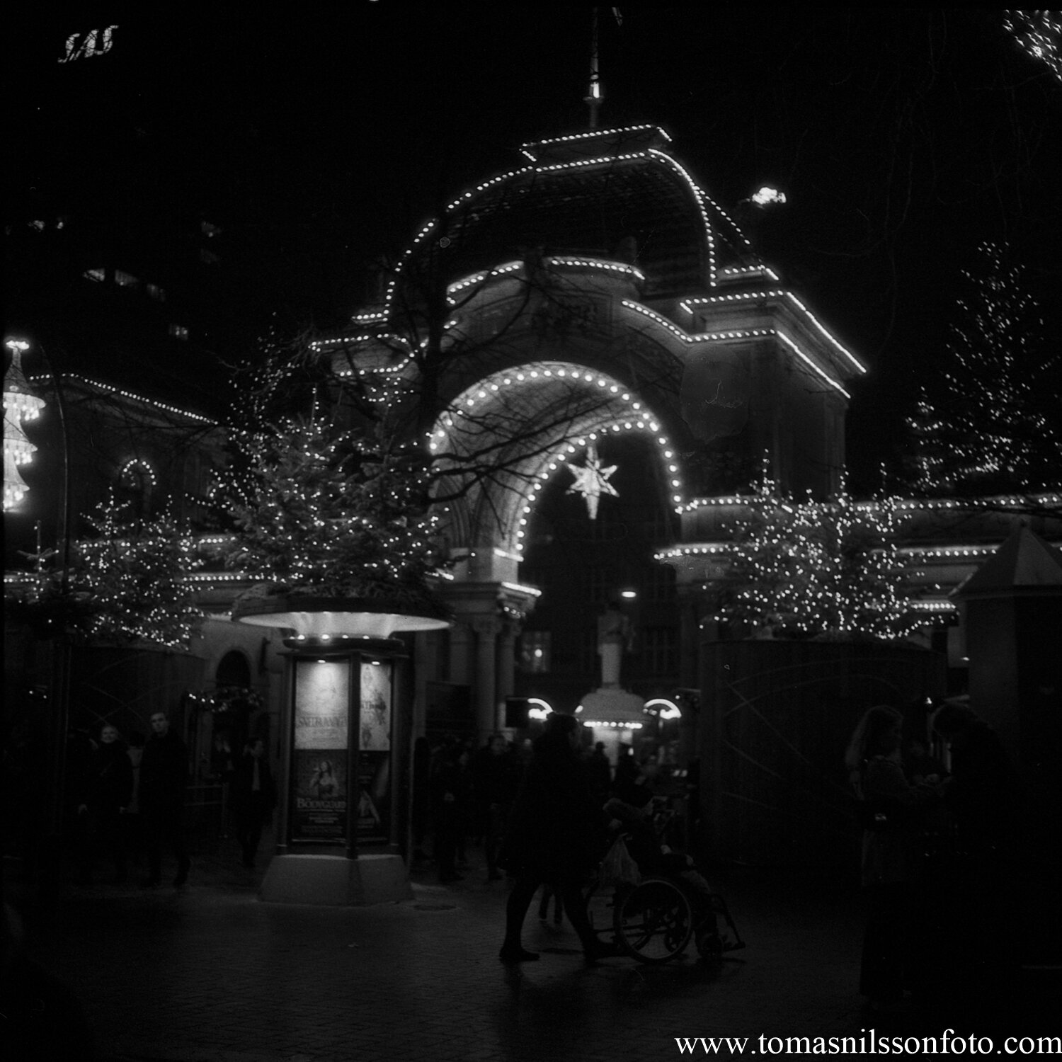 Day 2 - January 2: Tivoli Gardens at night