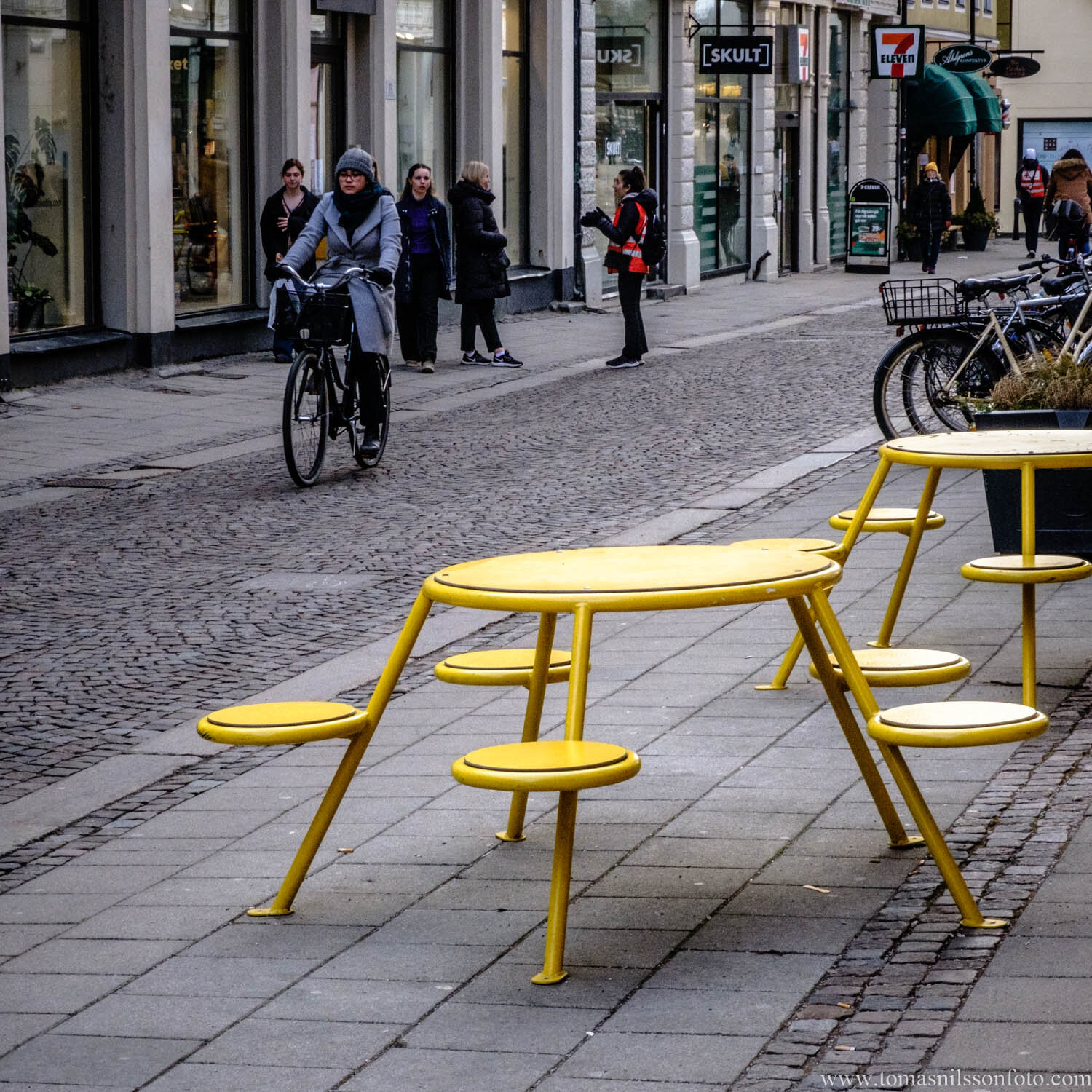 Day 66 - March 7: Empty chairs at empty tables