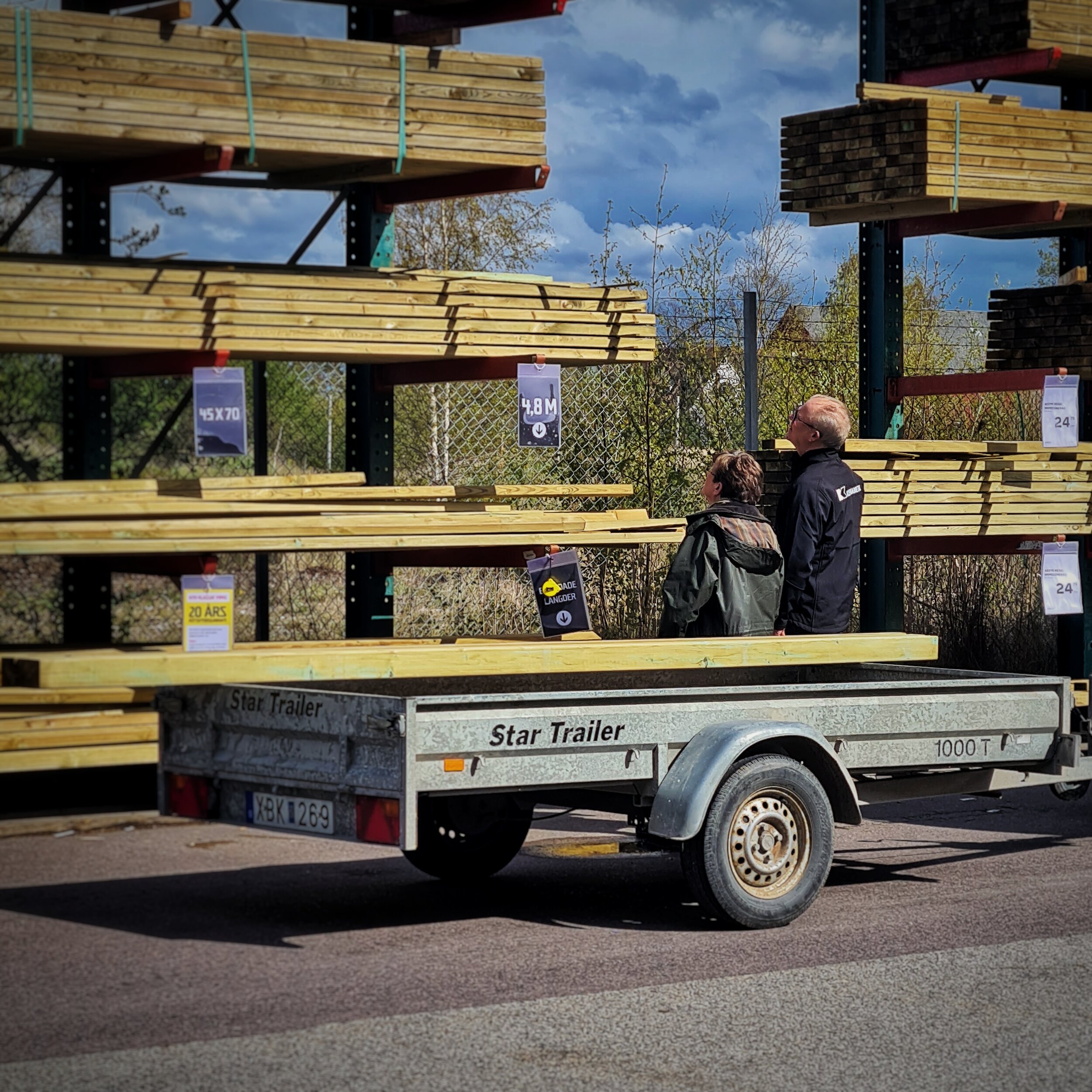 Day 126 - May 6: Looking for good wood