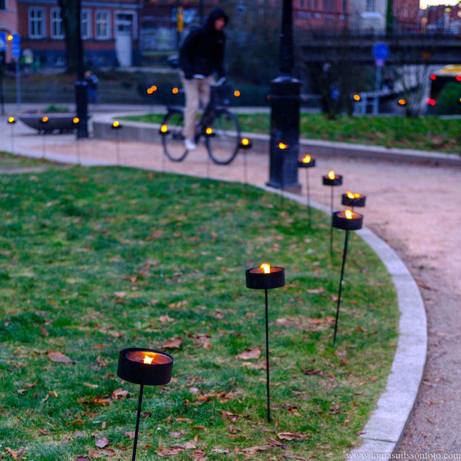 Day 353 - December 19: Torches showing the way