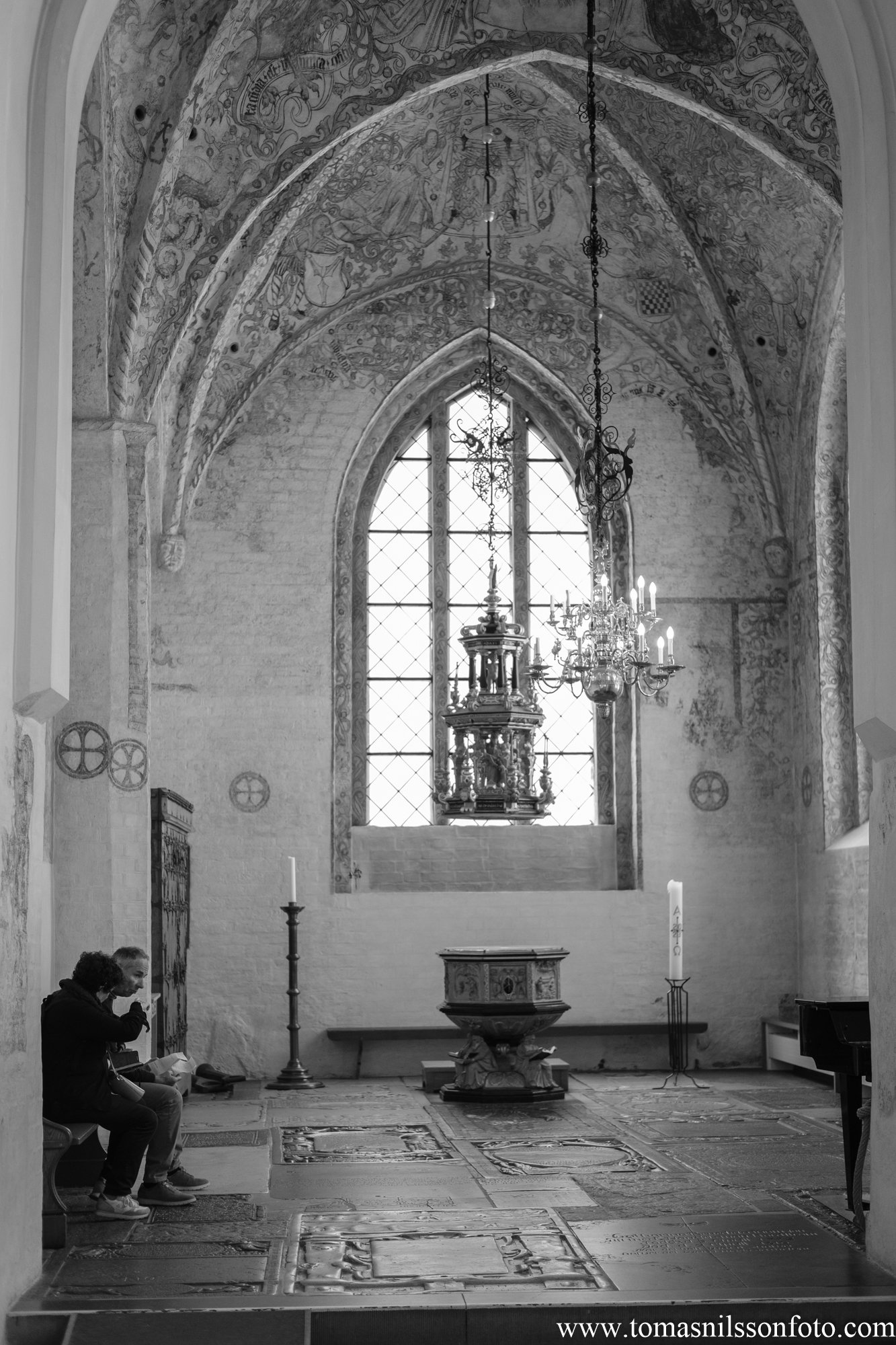A sitdown in the Merchant's Chapel (Malmö, Sweden 2023)