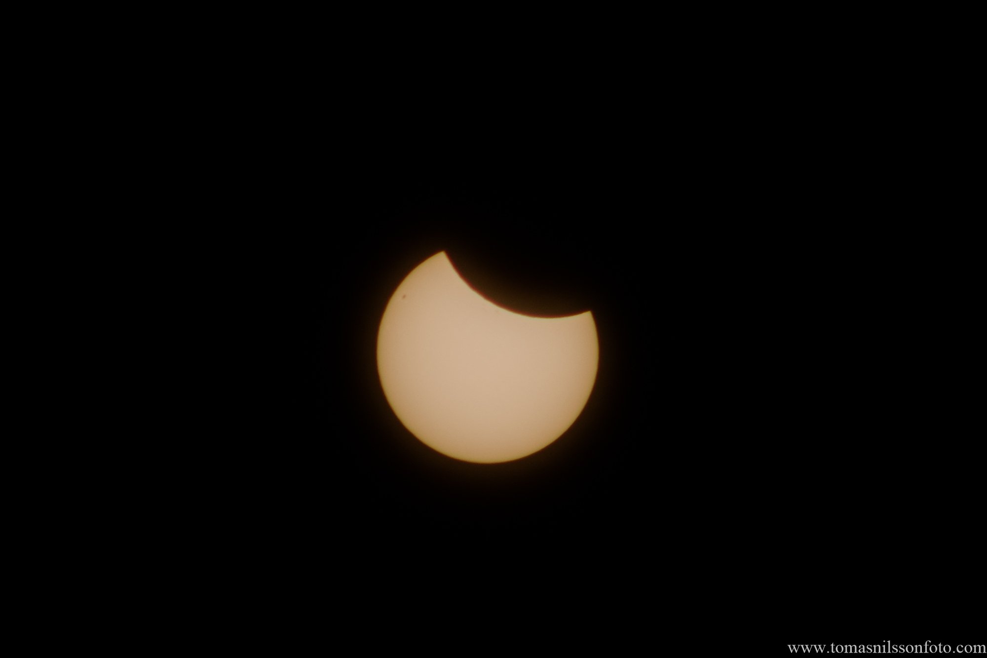 Partial Eclipse on March 29th (Sweden, 2025)