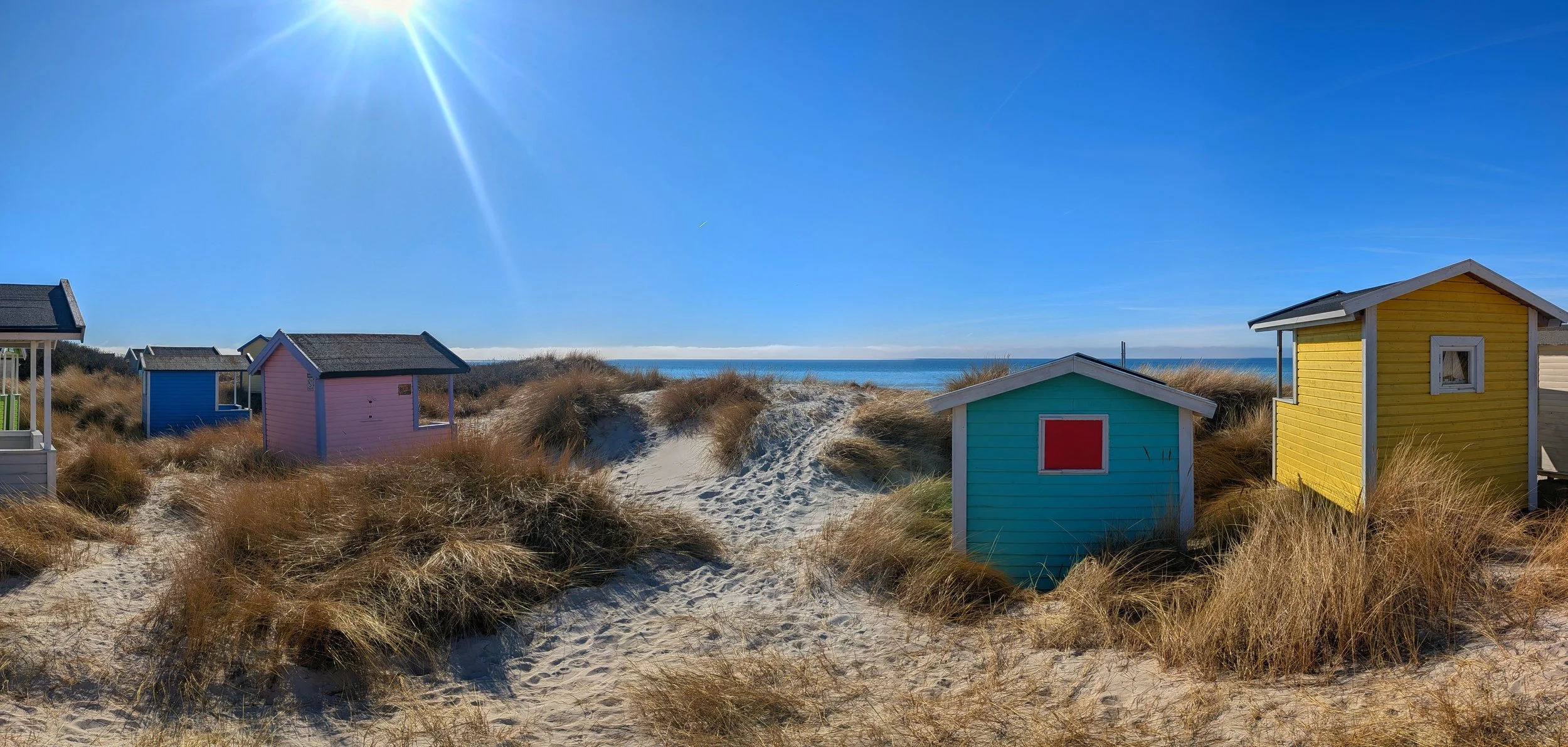 The spring sun feels almost warm! (Skanör, Sweden, 2026)