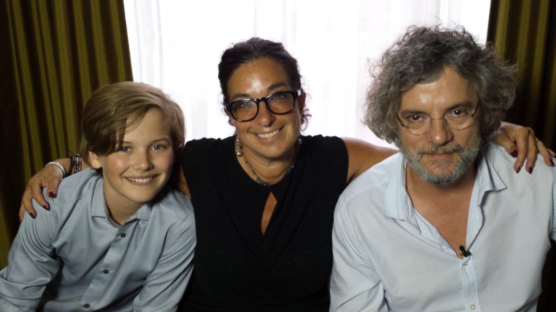 Garrett Wareing and director Francois Girard