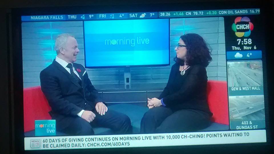 My segment on Morning Live- November 6th, 2014