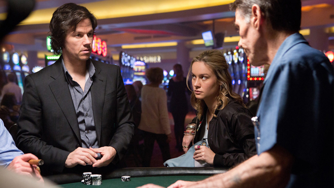 Mark Wahlberg and Brie Larson in, The Gambler