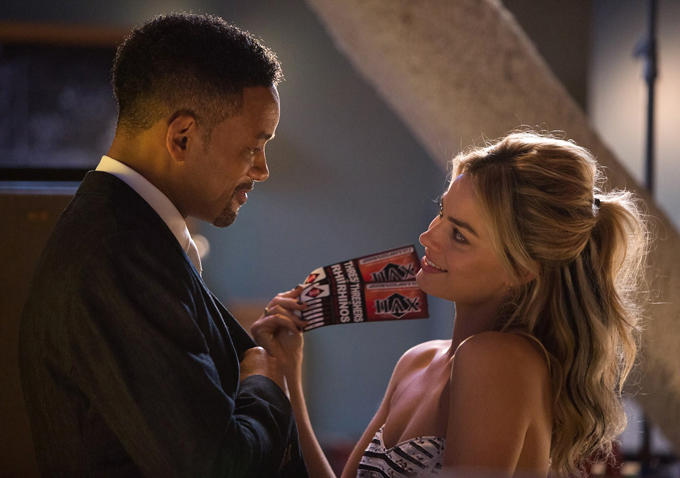 Will Smith and Margot Robbie in, Focus