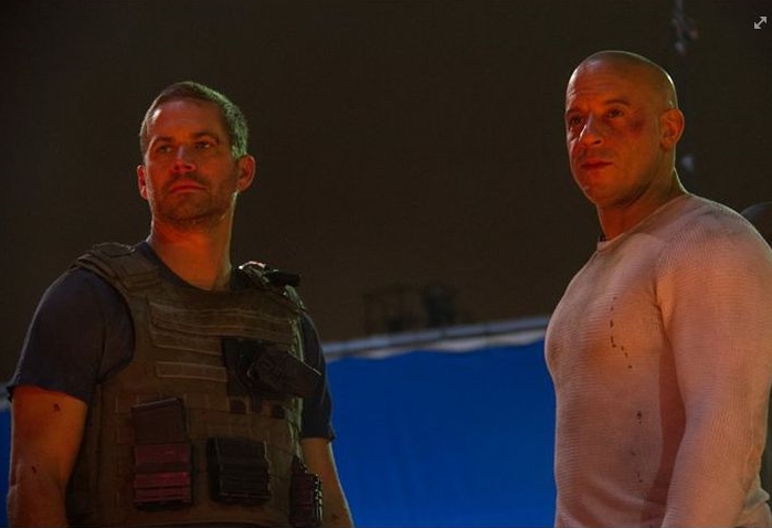 The last scene Paul Walker and Vin Diesel filmed together