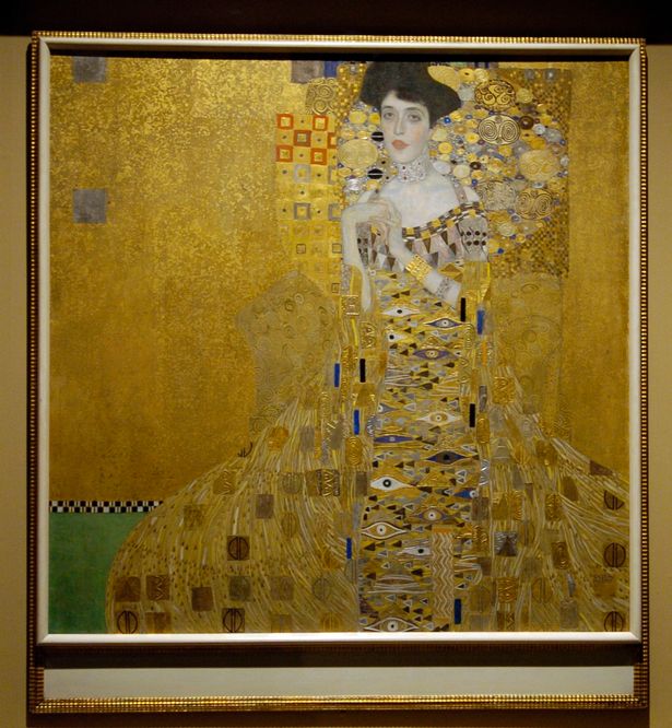 The Woman In Gold - Klimt's famous painting