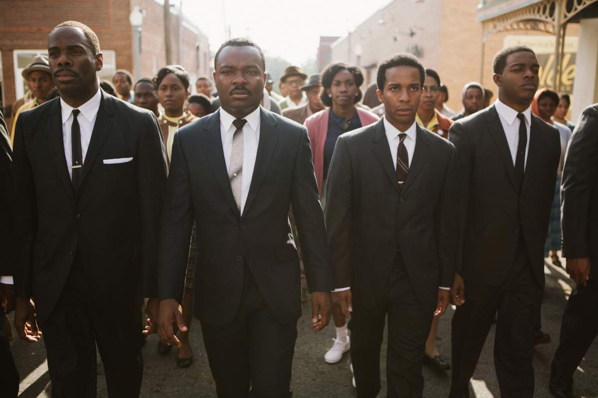 David Oyelowo as Dr Martin Luther King in, Selma