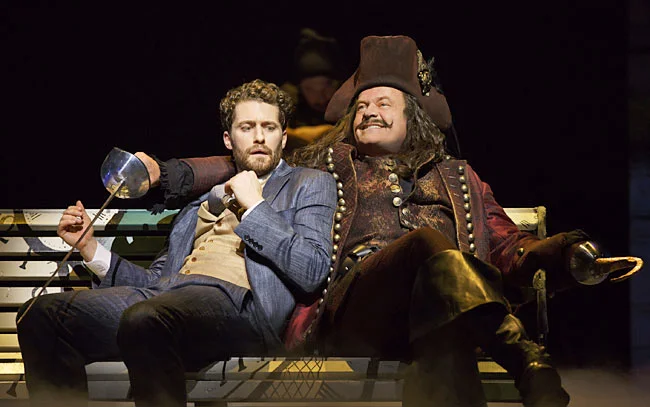 Matthew Morrison and Kelsey Grammar in, Finding Neverland