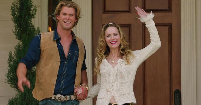 Chris Hemsworth and Leslie Mann