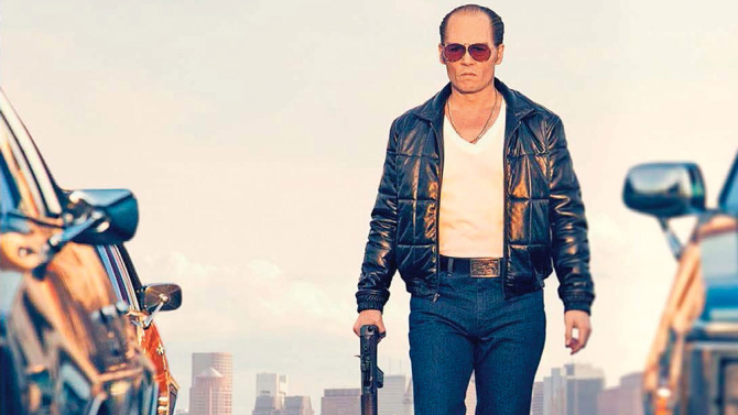 Johnny Depp in, Black Mass
