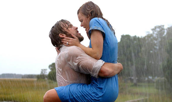 Ryan and Rachel McAdams in, The Notebook