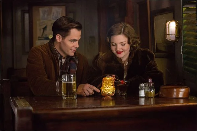 Chris Pine and Holliday Grainger in, The Finest Hours