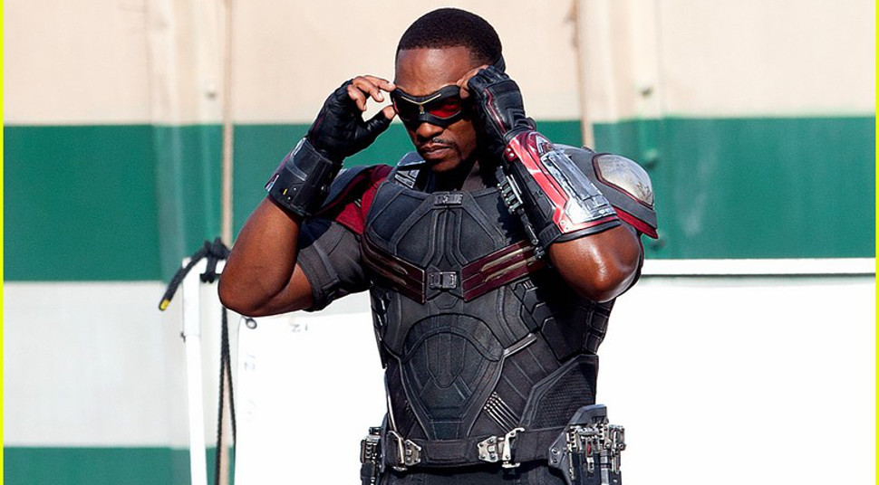 Anthony Mackie as "Falcon" in Captain America: Civil War