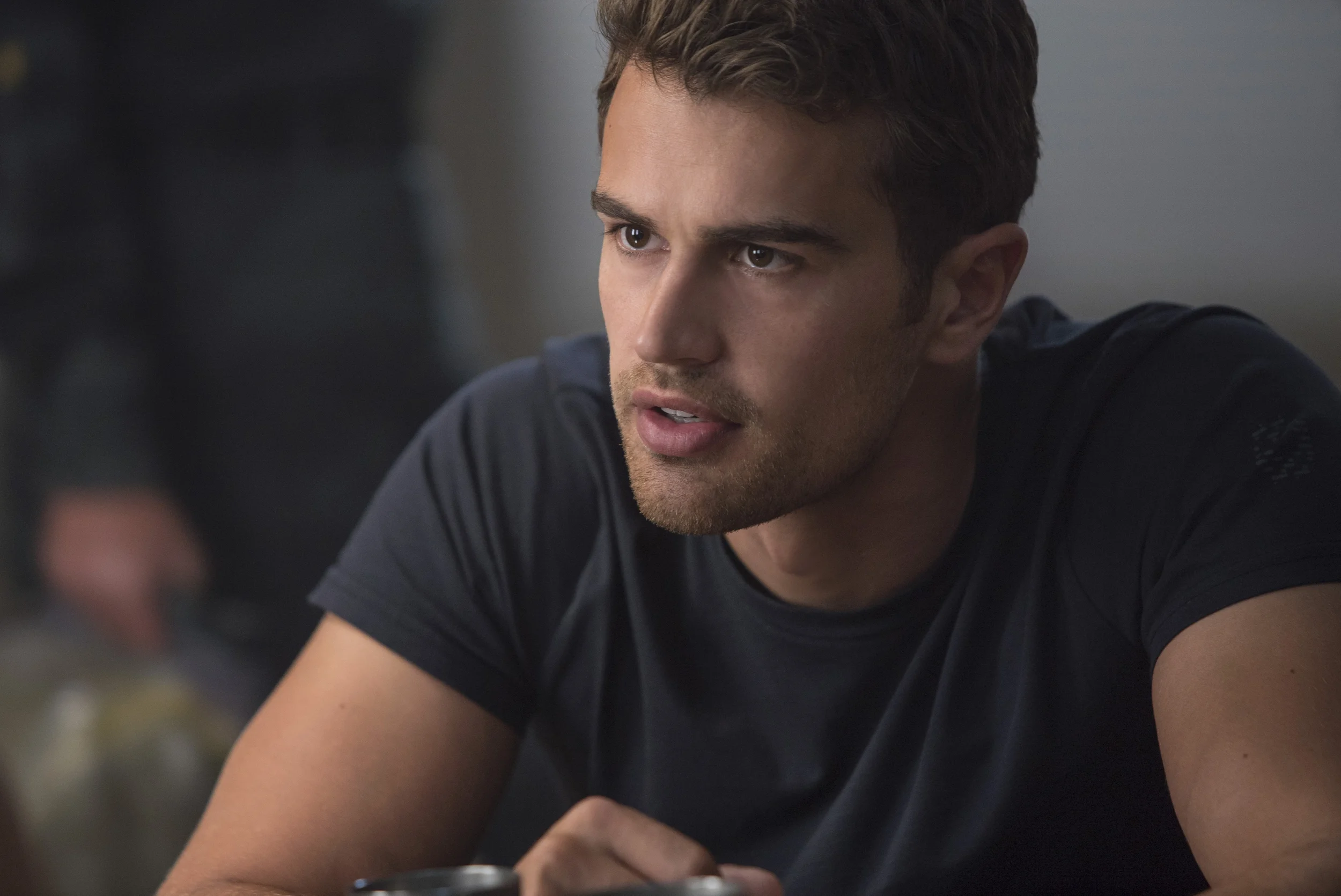 Theo James in, Allegiant