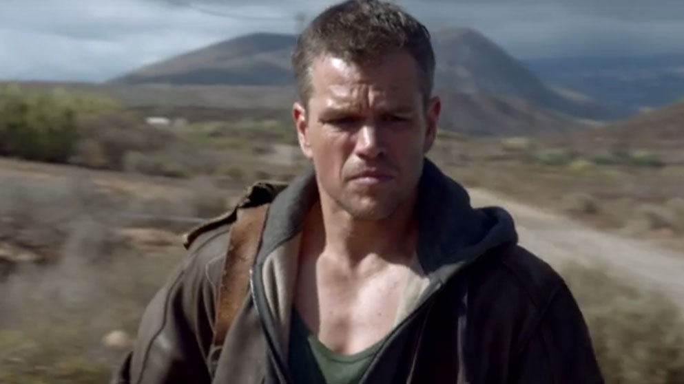 Matt Damon as Jason Bourne