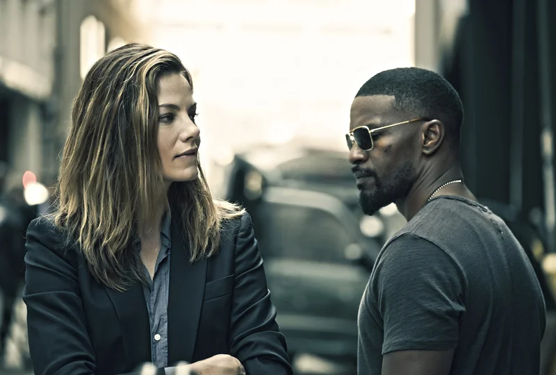 Michelle Monaghan and Jamie Foxx