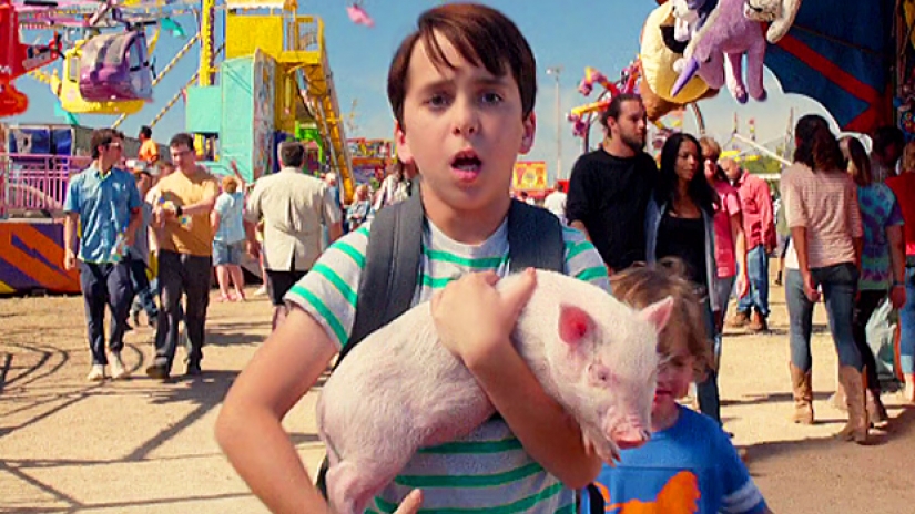 Jason Drucker in Diary of A Wimpy Kid: The Long Haul