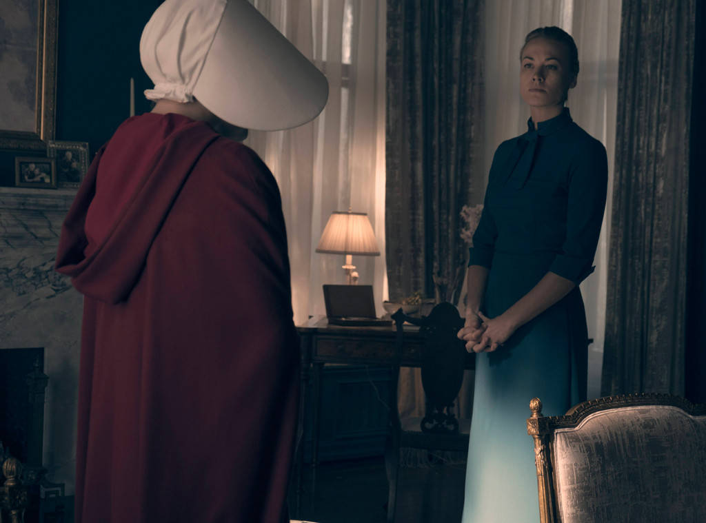 Yvonne Strahovski in, The Handmaid's Tale
