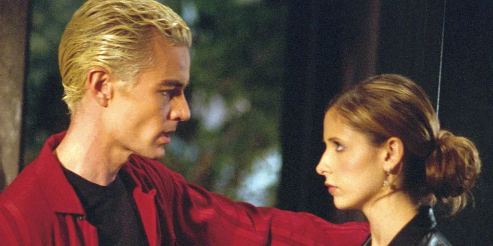 James Marsters opposite Sarah Michelle Geller in, Buffy The Vampire Slayer. The show recently celebrated it's 20th Anniversary. 