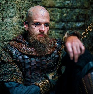 Gustaf Skarsgard as "Floki" in VIKINGS