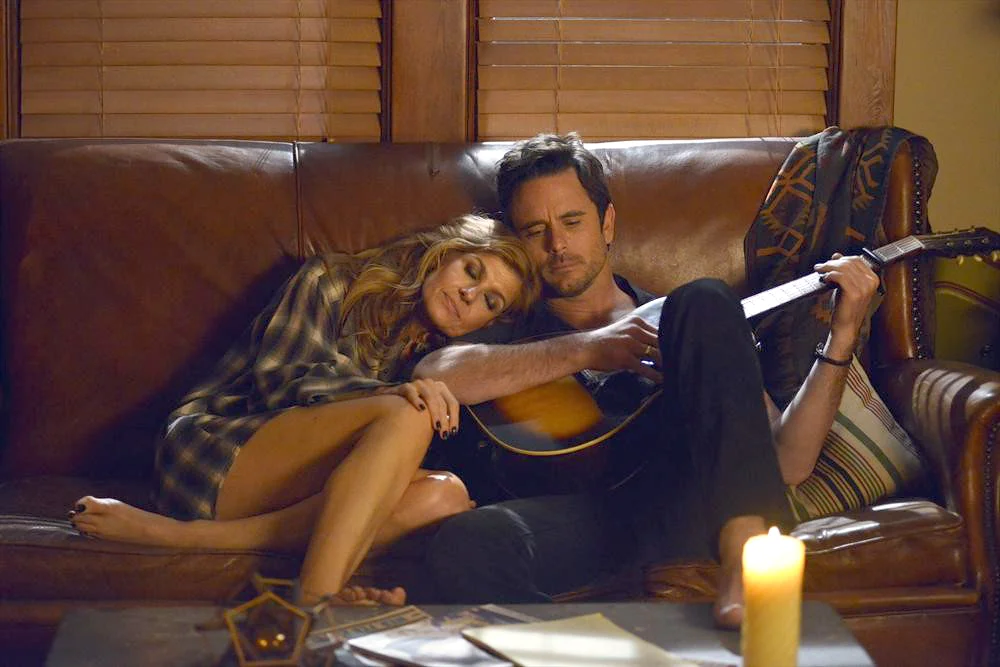 Charles Esten with former co-star Connie Britton who played Rayna James