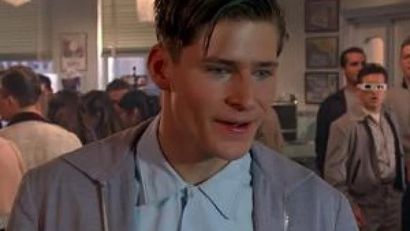 Crispin Glover as George McFly in, Back to the Future