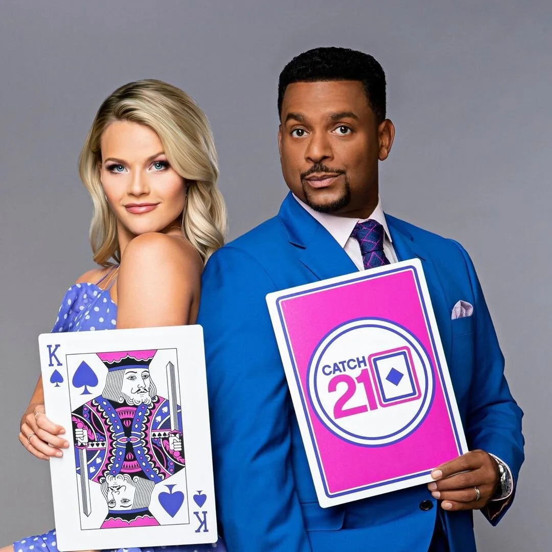 Alfonso Ribeiro and Whitney Carson