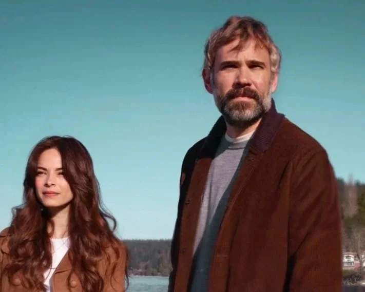 MURDER IN A SMALL TOWN (SEASON 2) WE CATCH UP WITH STARS KRISTIN KREUK and ROSSIF SUTHERLAND