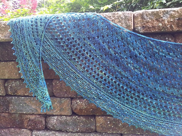 Pebble Beach Shawlette