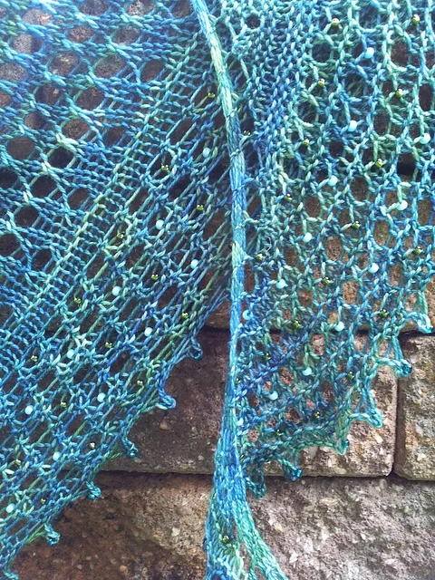 Pebble Beach Shawlette