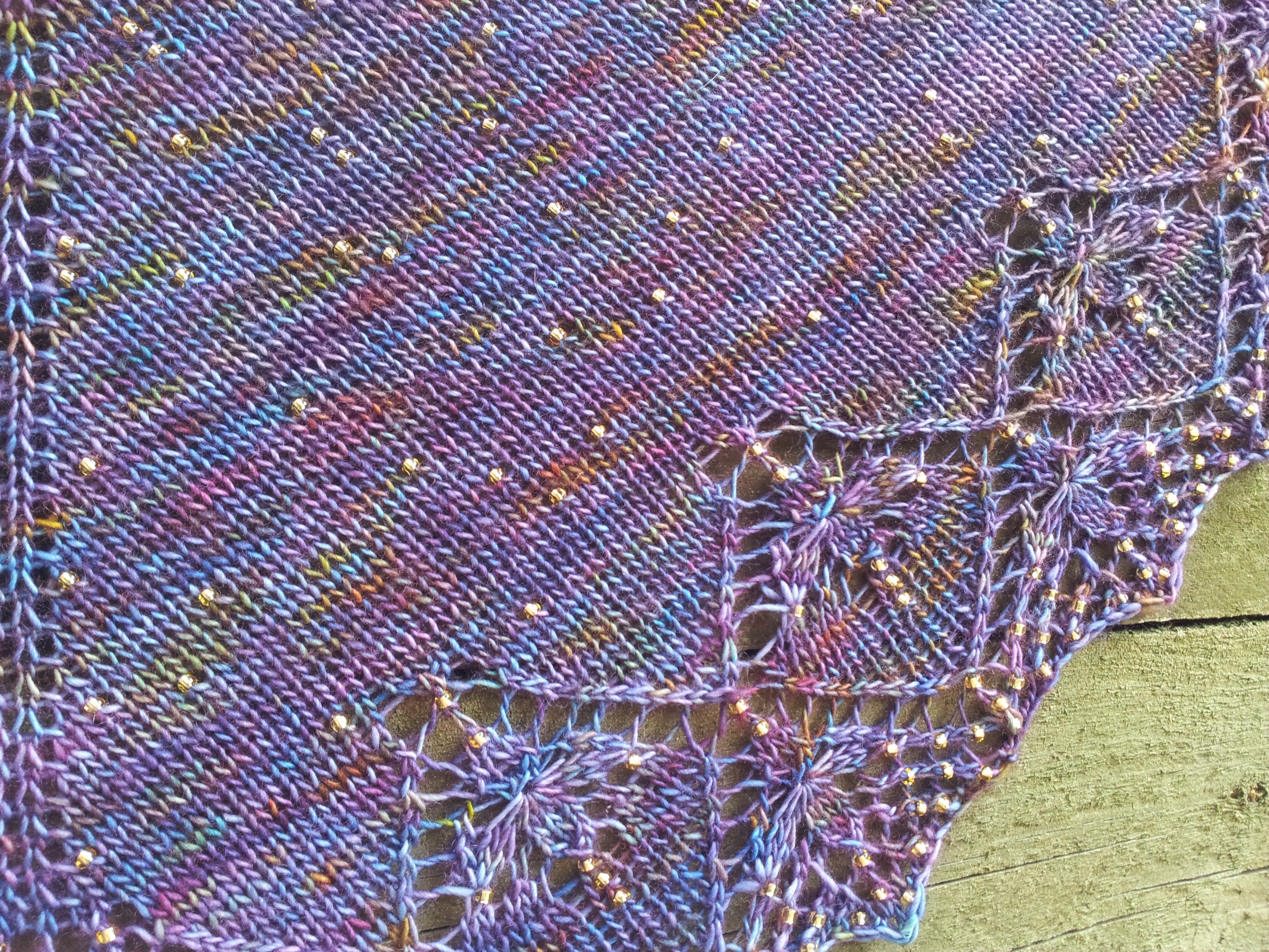 Starry, Starry Night Shawl