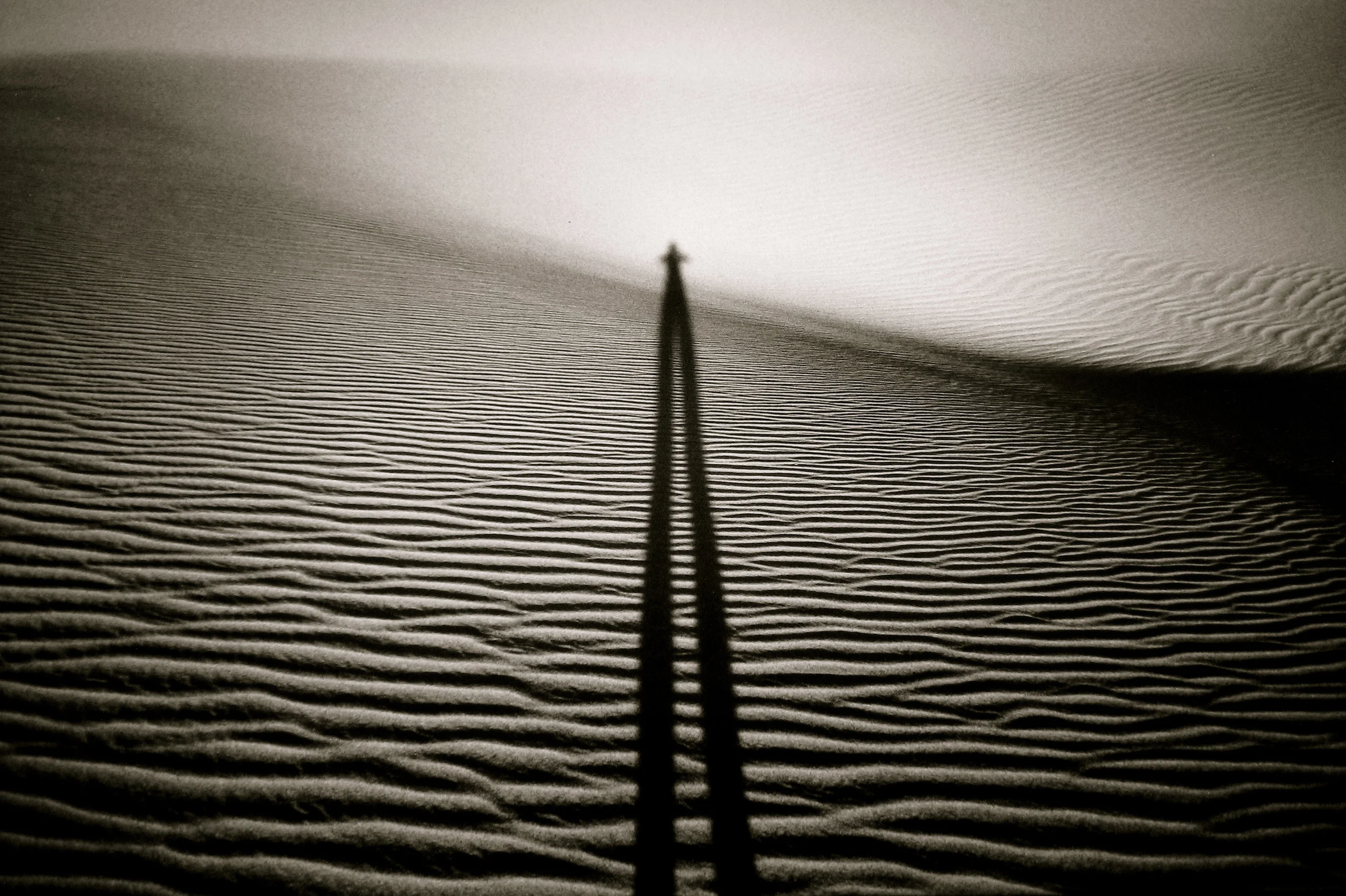 SELF-PORTRAIT / DEATH VALLEY, CALIFORNIA