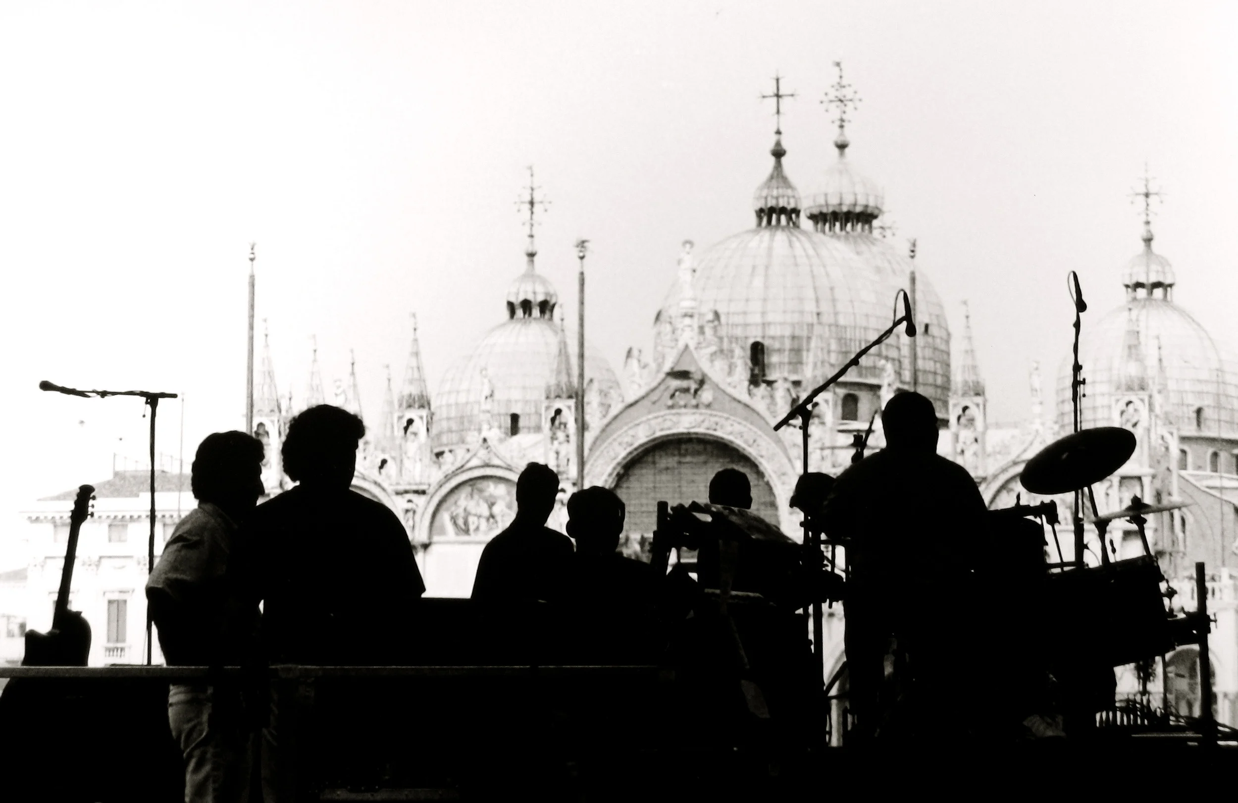TWO CATHEDRALS, VENICE, ITALY