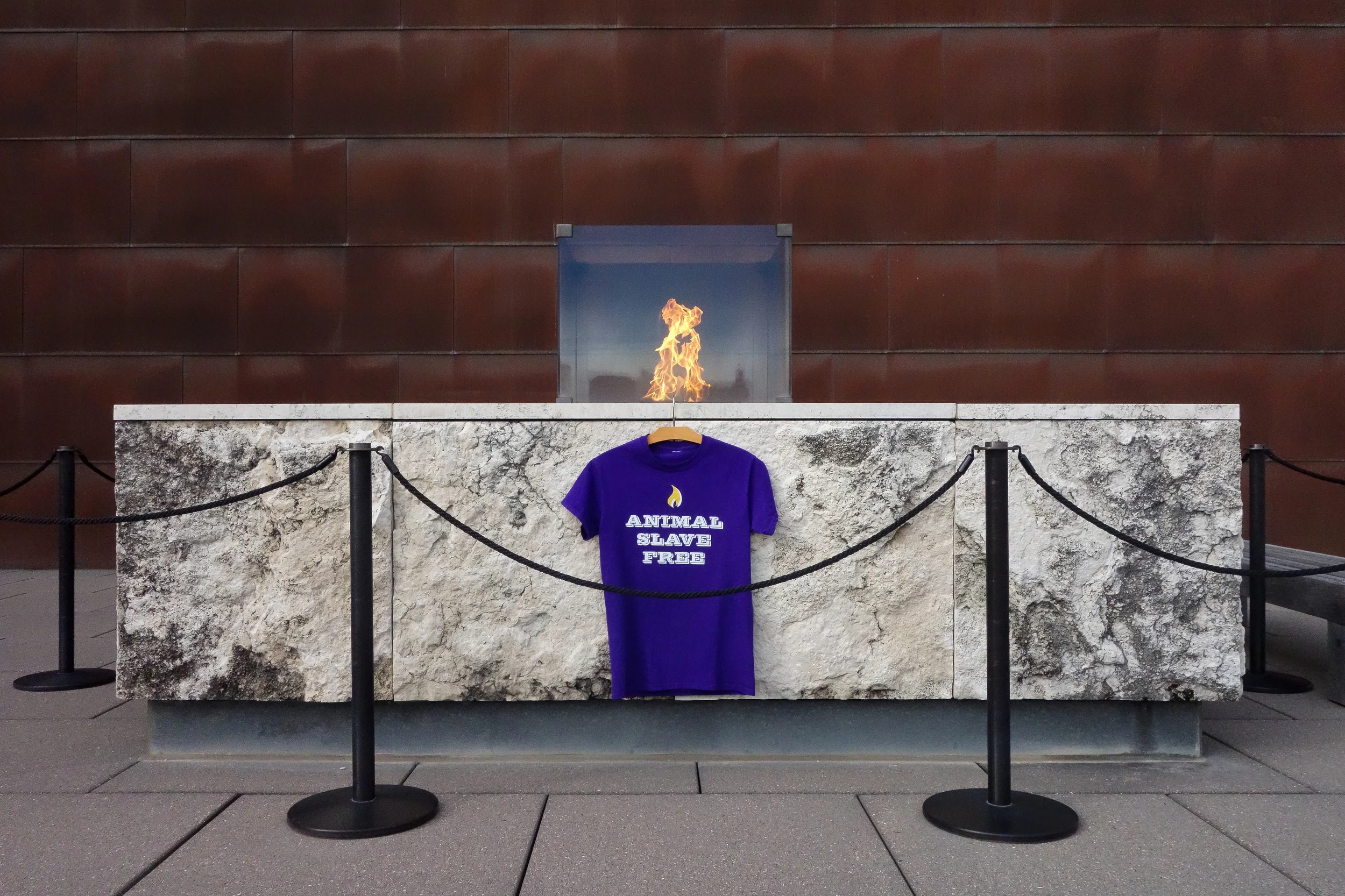 A NEW CLEAN SHIRT FOR HUMANKIND OFFERING ITSELF TO FREEDOM'S ETERNAL FLAME 2013