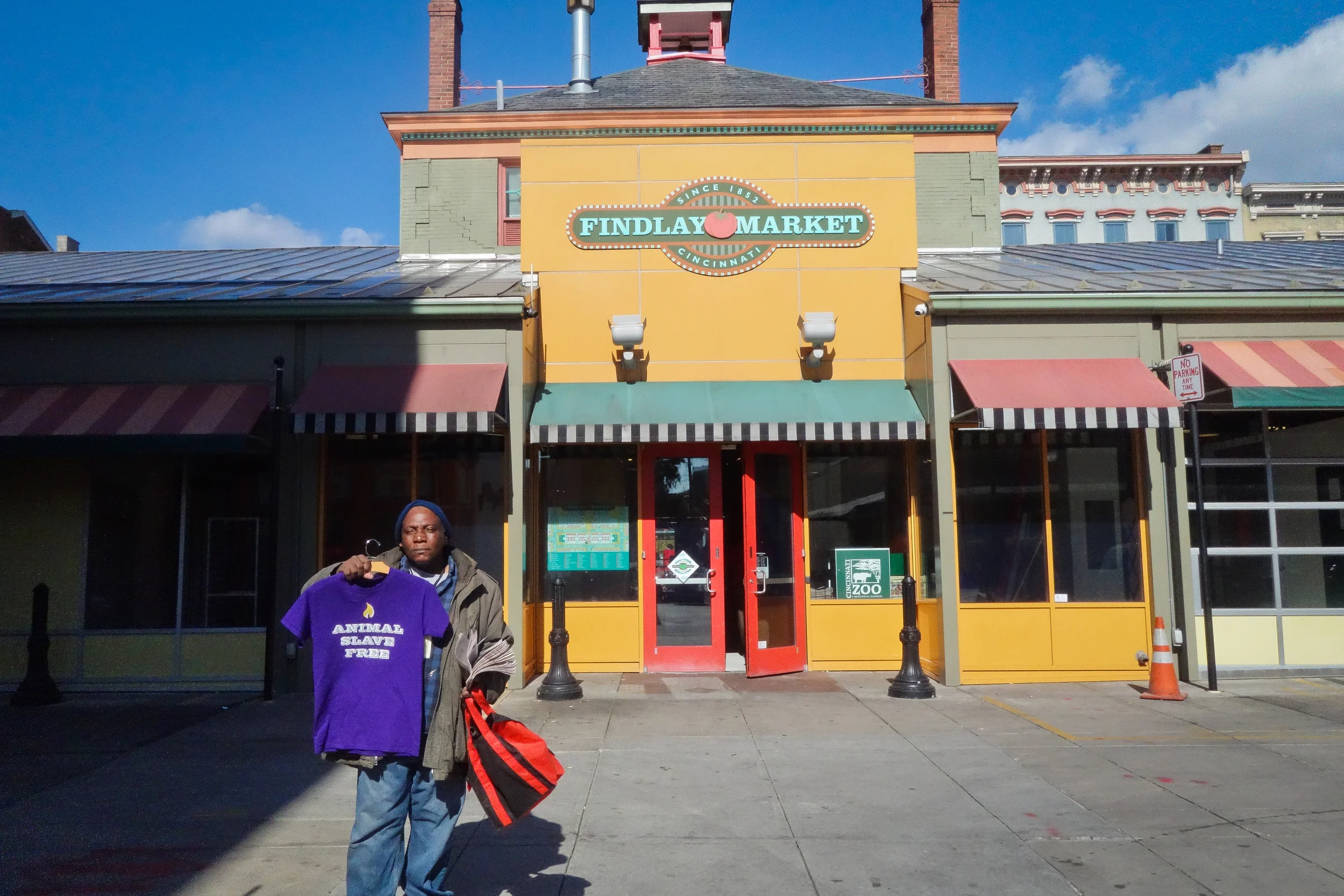 A NEW CLEAN SHIRT FOR HUMANKIND MAKING A HISTORIC MOMENT AT A HISTORIC MONUMENT 2013