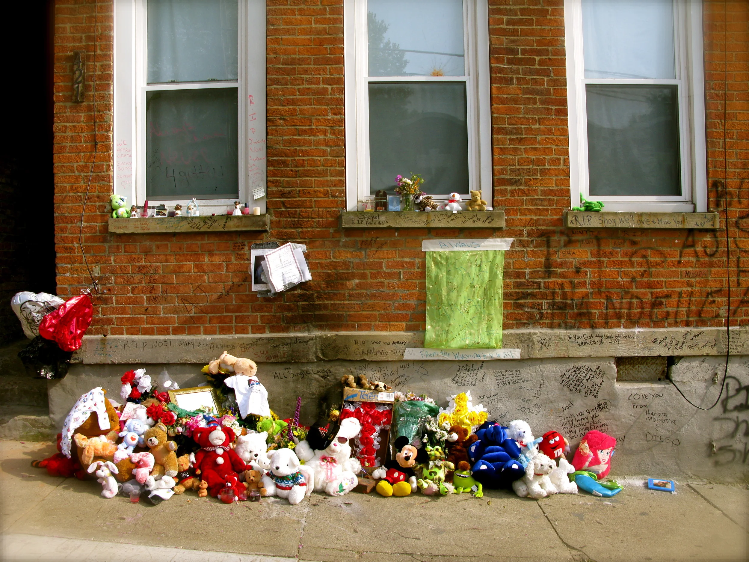 THE SCENE AFTER THE MURDER, PENDELTON