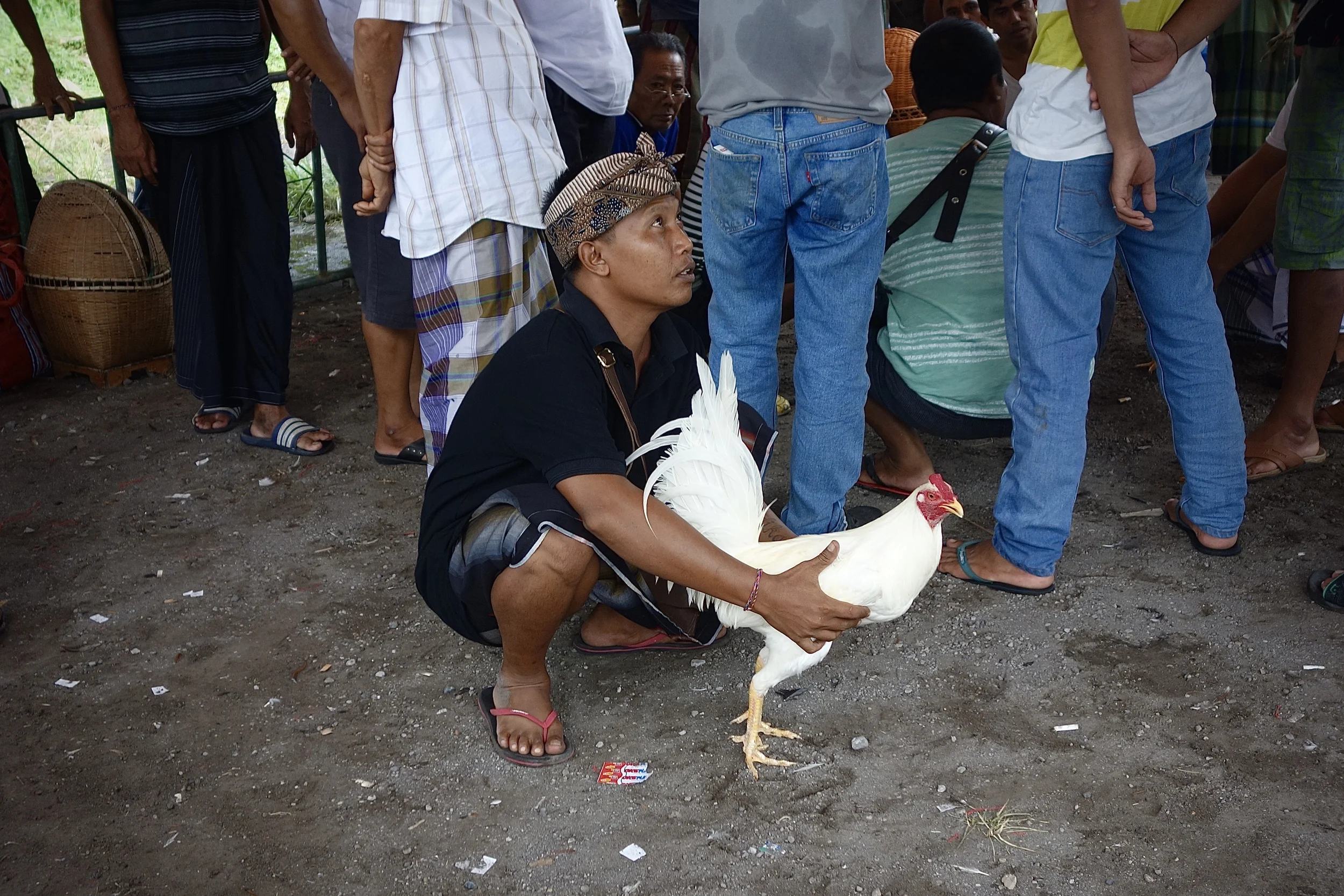 MAN HOLDING HIS COCK